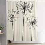 dandelions shower curtain 0