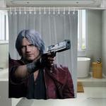 dante devil may cry five shower curtains 0