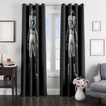 dark seahawks player nfl window curtain 0