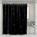 dark shape galaxy enivironment shower curtains 0