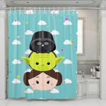 darth vader jedi star wars shower curtains 0