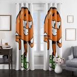 darwin watterson cool window curtains 0