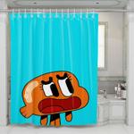 darwin watterson the amazing world of gumball shower curtains 0