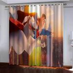 dc league of super pets curtains pattern window drapes 0