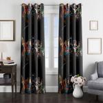 dc universe superhero assemble window curtain 0