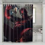 deadpool bang shower curtains 0