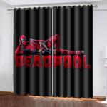 deadpool curtains pattern blackout window drapes 0