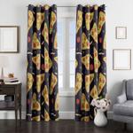 delicious pizza from italy window curtain 0