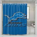 detroit lions 2 shower curtains 0