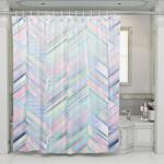 diamond material texture pattern shower curtains 0