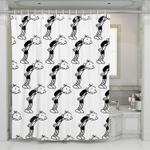 diary of whimpy kids cartoon shower curtains 0