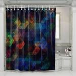 digital art pattern abstract shower curtains 0