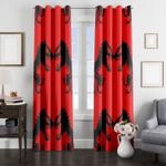 dinosaur bones jurrasic park window curtain 0