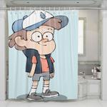 dipper pastel color shower curtains 0