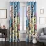 disenchantment in the night window curtain 0