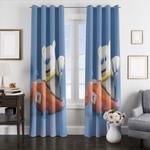 disney 3d character window curtains 0