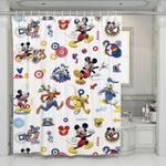 disney character movie animation shower curtains 0