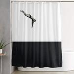 dive shower curtain 0
