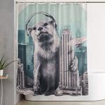 dj shower curtain 0
