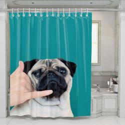 Dog Calling Shower Curtain Set Bathroom Set For Bathroom Decor Best Gift For Friends