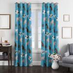dog is the most loyal pet window curtain 0