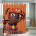 dog zuma paw patrol smile shower curtains 0
