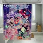 doing some attack from steven universe shower curtains 0