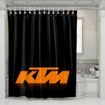 dominate the res of ktm racing shower curtains 0