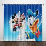 donald duck curtains pattern blackout window drapes 0