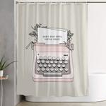 dont stop shower curtain 0