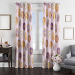 donuts varian art painting food window curtain 0