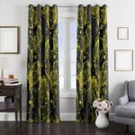 doodle logo batman old window curtain 0