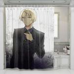 draco malfoy japan style shower curtains 0