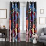 dragon ball character window curtains 0