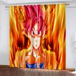 dragon ball curtains blackout window drapes 0