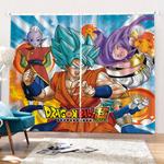 dragon ball curtains cosplay blackout window drapes for room decoration 0