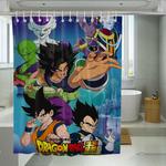 dragon ball super character shower curtains 0