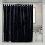 dragon element dark blue shower curtains 0