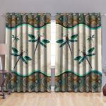 dragonfly mandala pattern blackout curtains dragonfly window curtains home decoration blackout window curtains 100 polyester 417 1079 0
