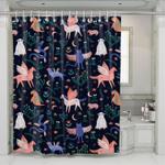 dragons from how to train your dragon shower curtains 0