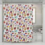 drawing disney animation stuff shower curtains 0