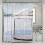 dream arena fot hockey league shower curtains 0