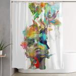 dream theory shower curtain 0