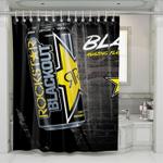 drink rockstar blackout shower curtains 0