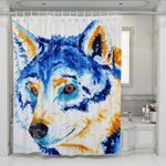 duo tune wolf shower curtains 0