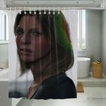 e3 death stranding woman character game shower curtains 0