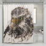 eagle painting shower curtains 0