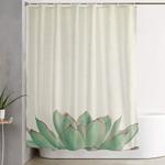 echeveria shower curtain 0