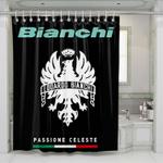 eddardo bianchi passione celeste shower curtains 0