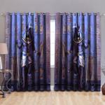 egypt god ancient egypt pattern print all over blackout curtains egypt style lovers gift blackout window curtains 100 polyester 417 1079 0